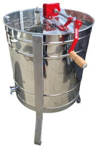 Medomet tangenciálny ručný, 4 rámikový celonerez 