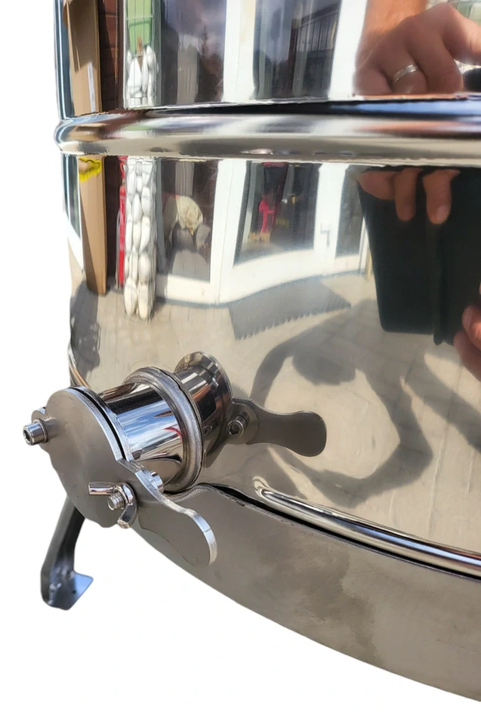 Medomet tangenciálny ručný, 4 rámikový celonerez 