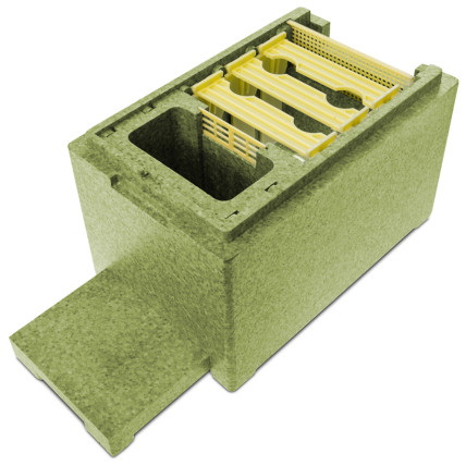 Oplodniačik Styropor Rütli® – zelený