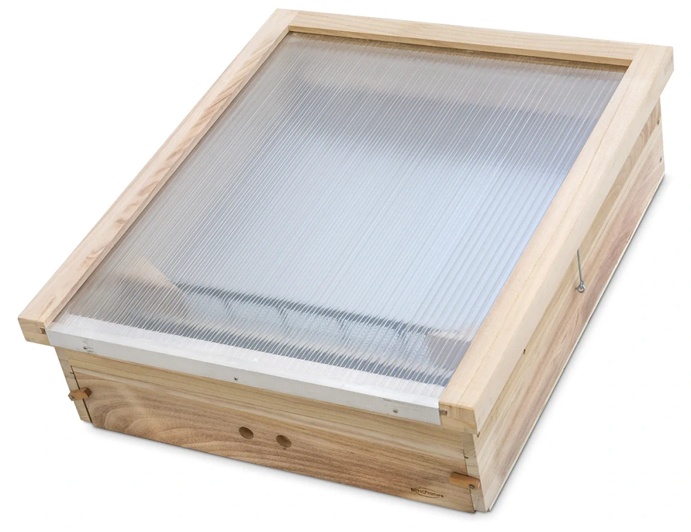 Slnečná voskotopka drevená