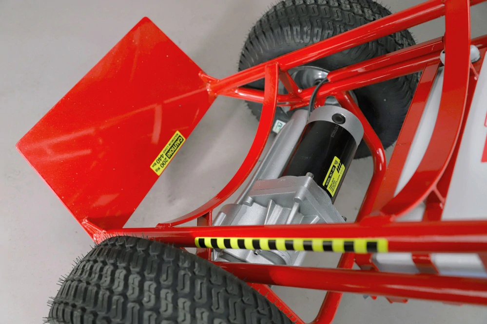 Vozík, rudla na sudy elektrický