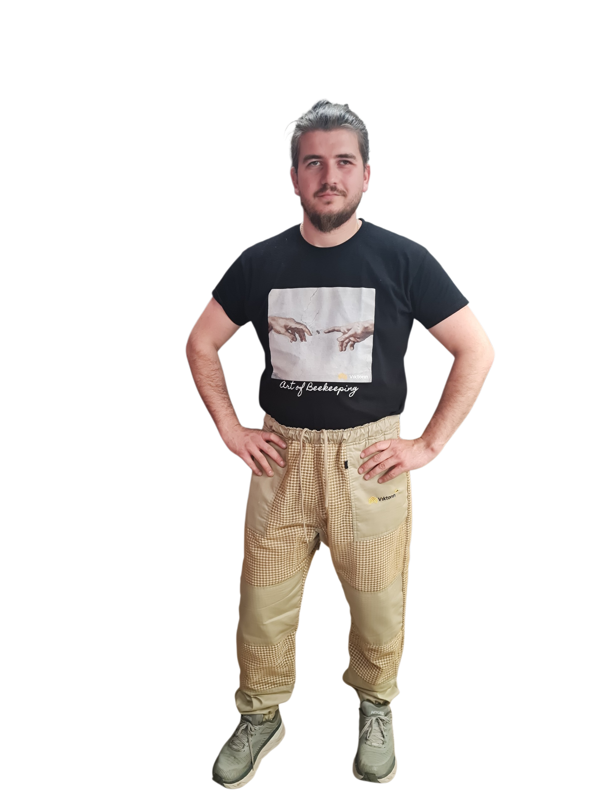 Nohavice včelárke AIR hnedé