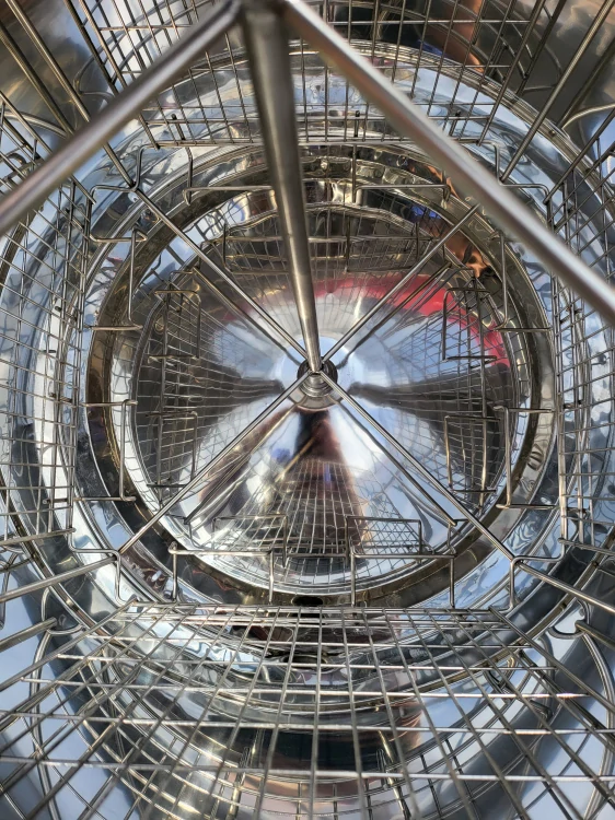 Medomet tangenciálny ručný, 4 rámikový celonerez 