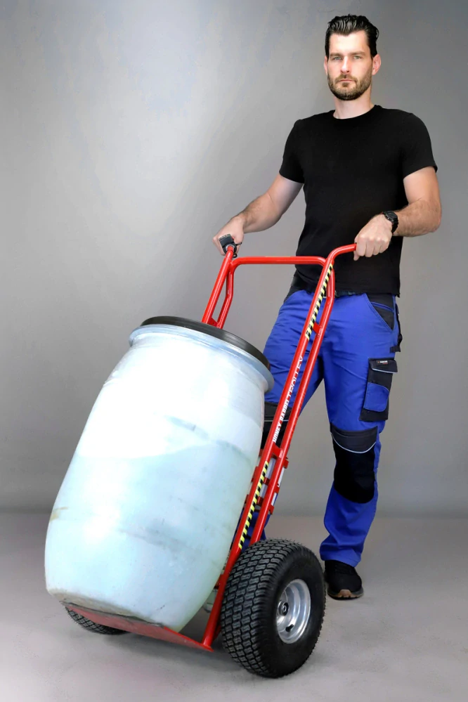 Vozík, rudla na sudy elektrický