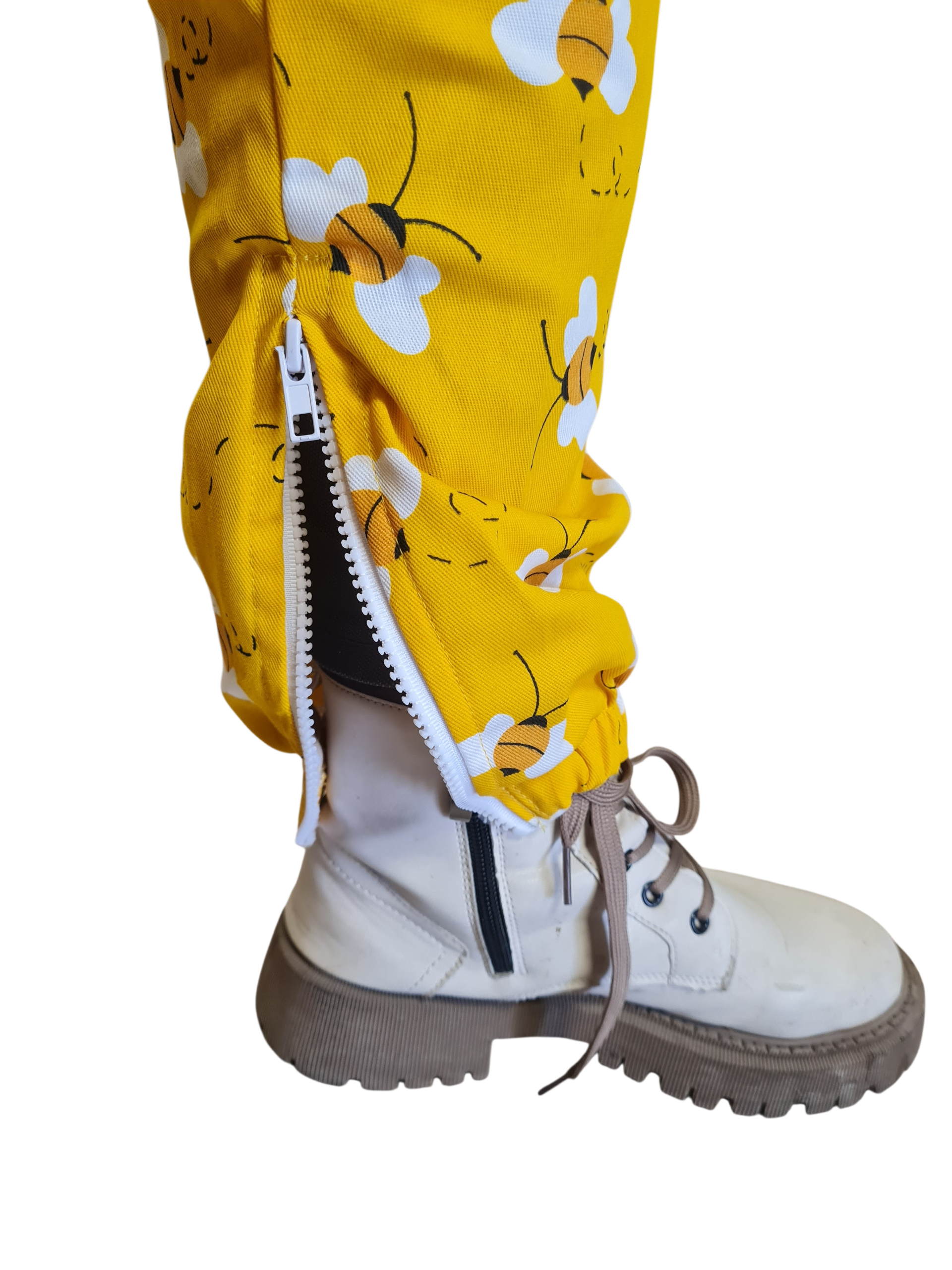 Nohavice na traky s potlačou