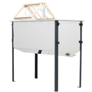 Odviečkovací stôl s vrchnákom premium 0,8mm